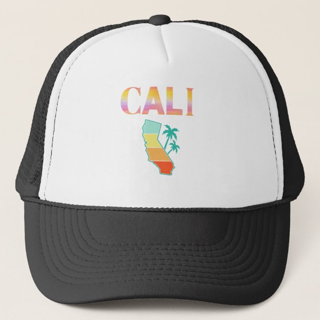 Cali California Trucker Hat (Front)