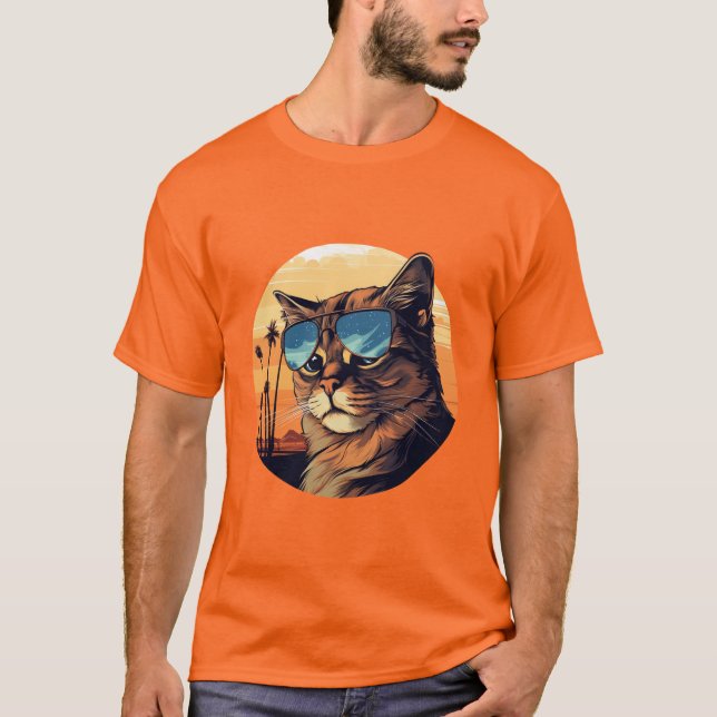 Cali Cat T-Shirt (Front)