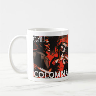 Cali Colombia Passionate About Salsa Dancing Coffee Mug