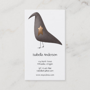 Cali Crows · Crow & Star Business Card