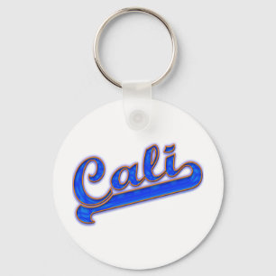 Cali Logo Blue Wave Key Ring