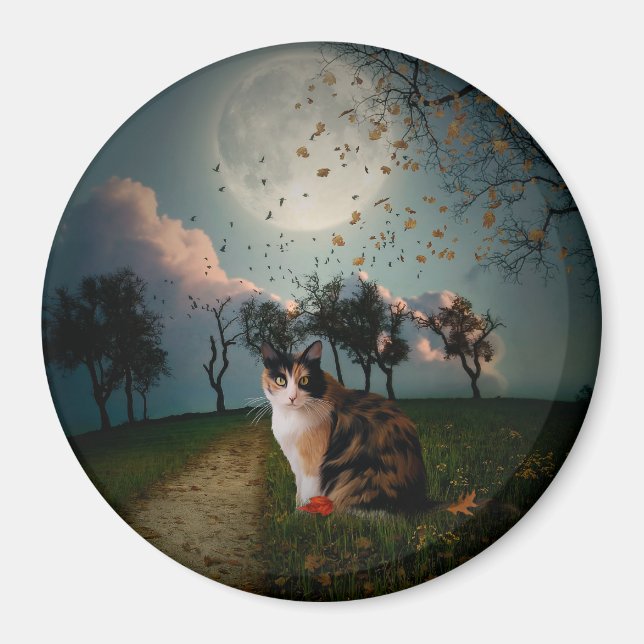 Cali Moon Magnet (Front)