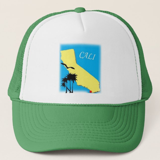 CALI TRUCKER HAT (Front)