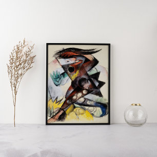 Caliban figurine for The Tempest  by Franz Marc Poster