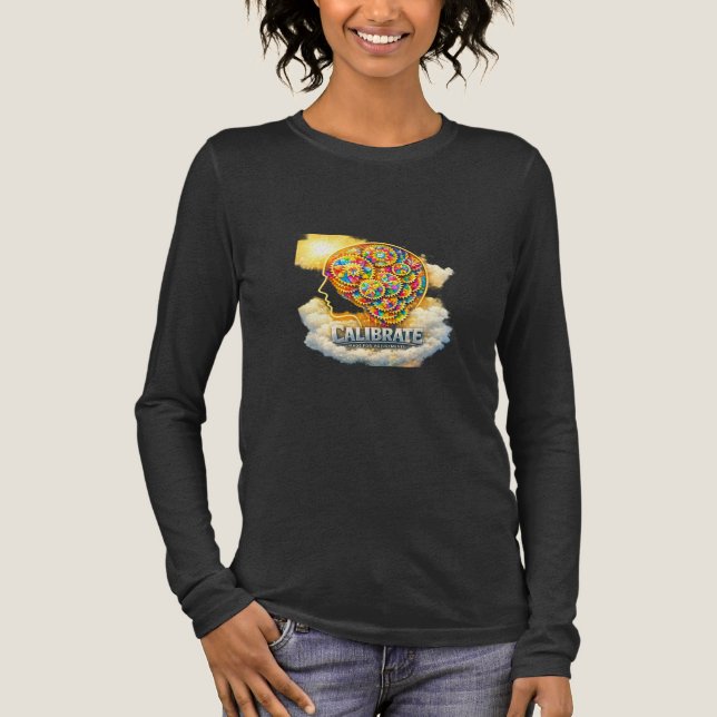 CalibrateMind Hoodie Tri-Blend Shirt (Front)