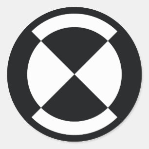 calibration badge - curiosity rover classic round sticker