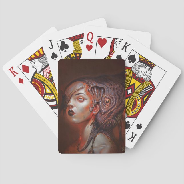 Calibre Presents V2 design playing cards (Back)