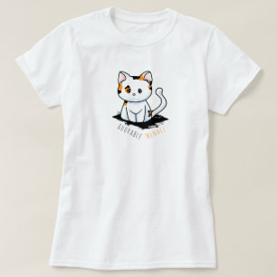 Calico Cat Adorable Menace T-Shirt