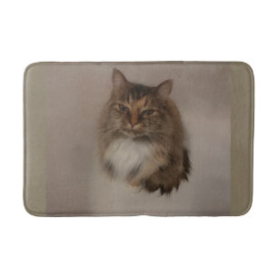 Calico Cat Bath Mat