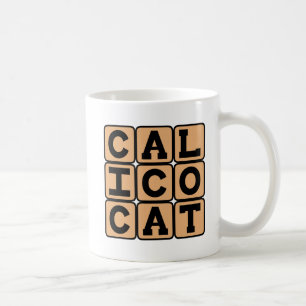 Calico Cat, Domestic Pet Coffee Mug