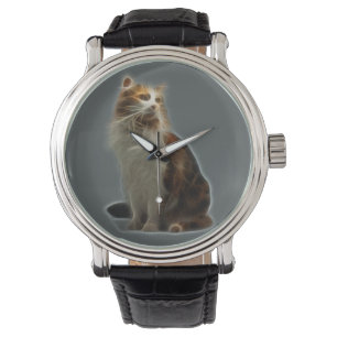 Calico Cat Fractal Watch