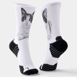 Calico Cat Halftone Socks