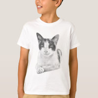 Calico Cat Halftone