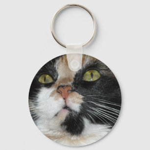 Calico Cat Key Ring