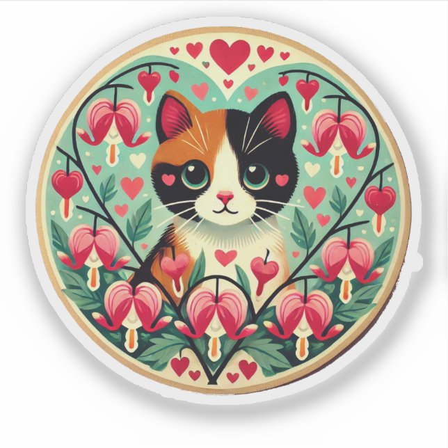Calico Cat love                                    (Front)