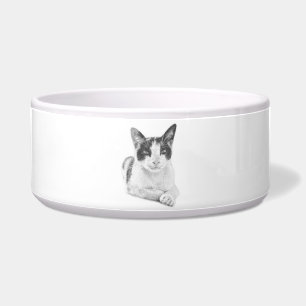 Calico Cat Minimal Halftone