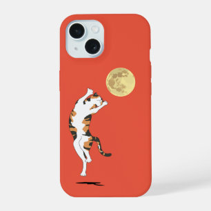 Calico Cat Moon Dancing Case-Mate iPhone Case
