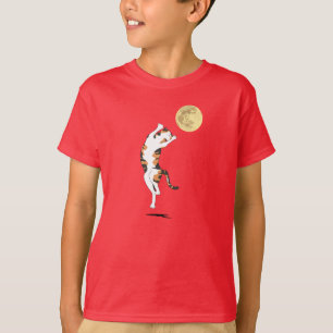 Calico Cat Moon Dancing T-Shirt