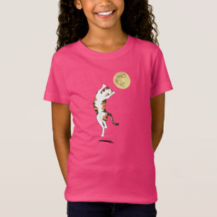 Calico Cat Moon Dancing T-Shirt