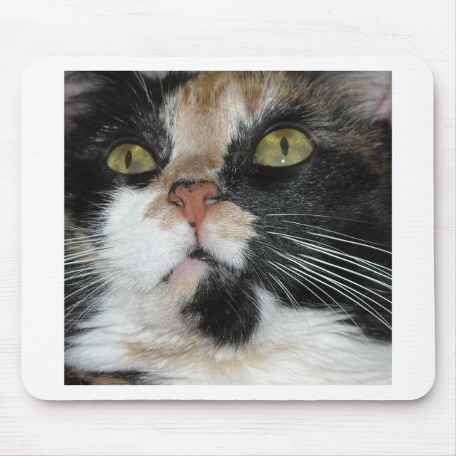 Calico Cat Mouse Pad (Front)