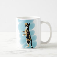 Calico cat mug