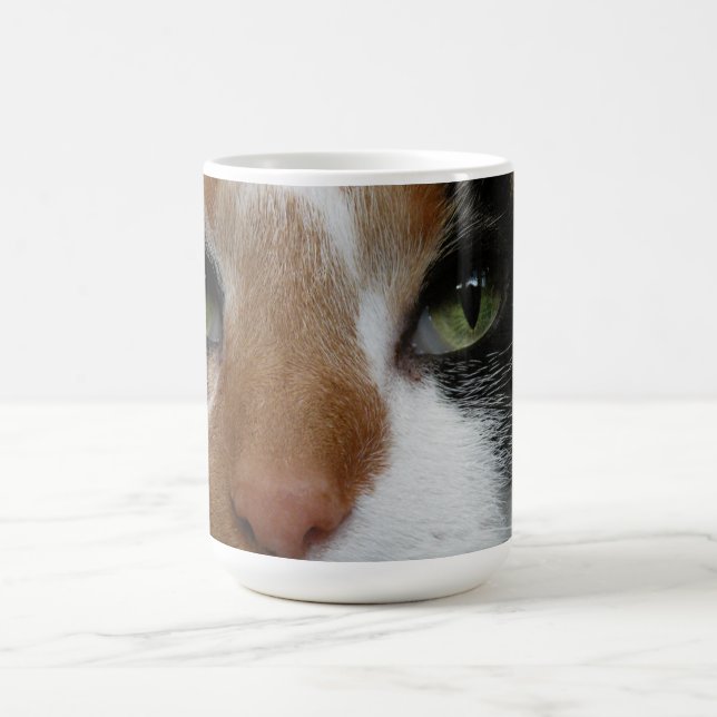 Calico cat mug (Center)