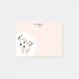 Calico Cat Post-it Notes