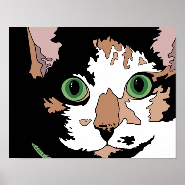 Calico Cat  Poster (Front)