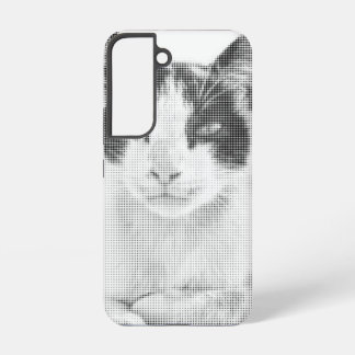 Calico Cat Retro Halftone Samsung Galaxy Case