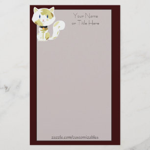 Calico Cat Stationery