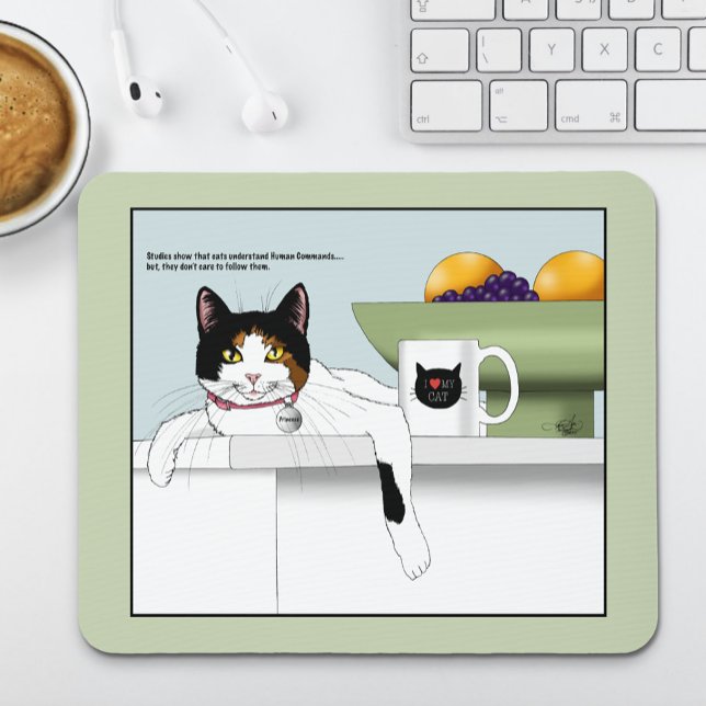 Calico Catitude Cat Kitchen Mouse Pad (Creator Uploaded)