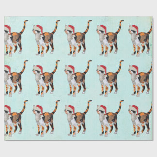 CALICO CHRISTMAS Wrapping Paper
