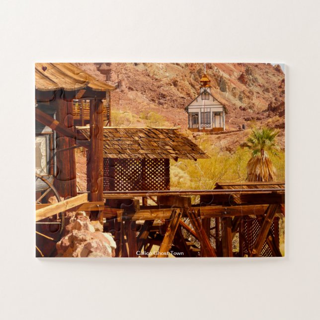 Calico Ghost Town Jigsaw Puzzle (Horizontal)