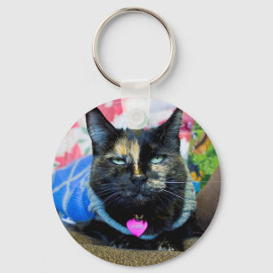 Calico I Key Ring