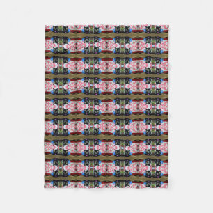 Calico III Fleece Blanket