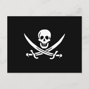 Calico Jack Postcard