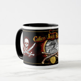 Calico Jack Rackham Pirate Coffee Mug