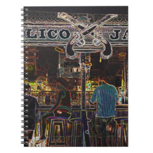 Calico Jacks Grand Cayman Island Spiral Notebook