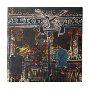 Calico Jacks Grand Cayman Island Tile