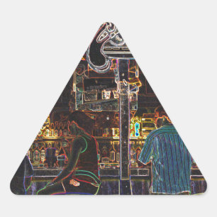 Calico Jacks Grand Cayman Island Triangle Sticker