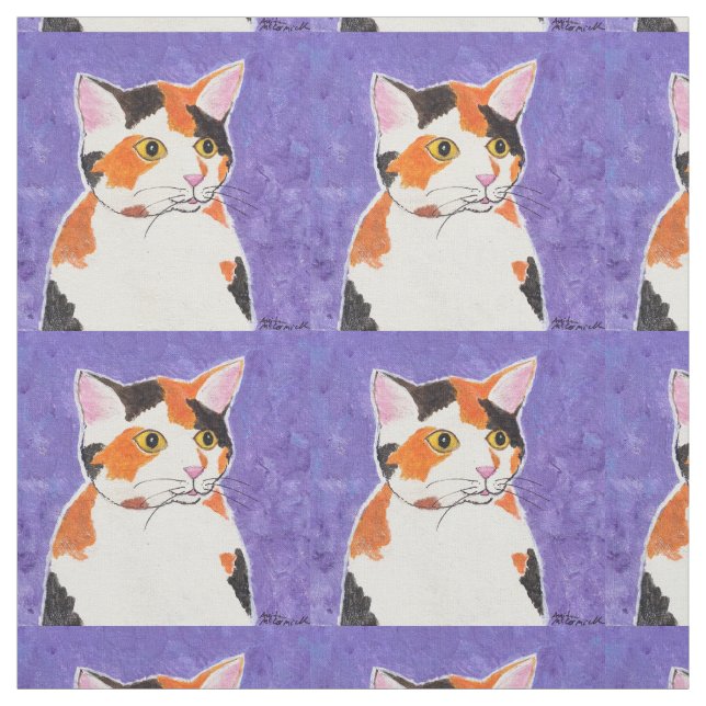 Calico Kitty Fabric (Swatch)