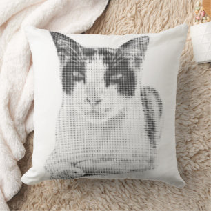 Calico Pop Halftone Cushion