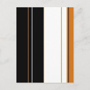 Calico Stripes Postcard