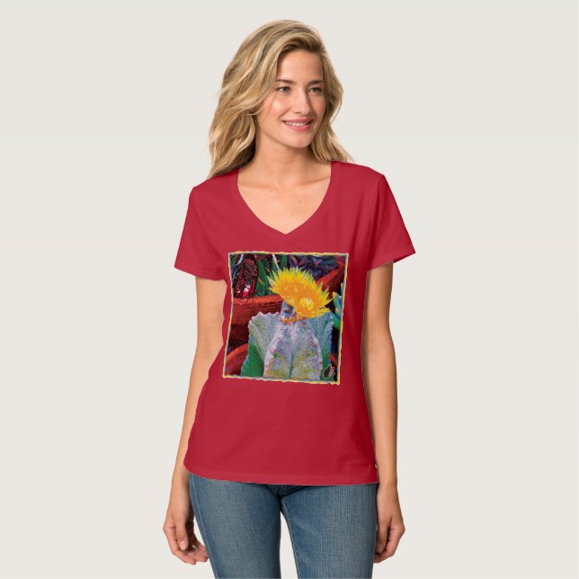 Caliente Cactus T-Shirt (Front Full)