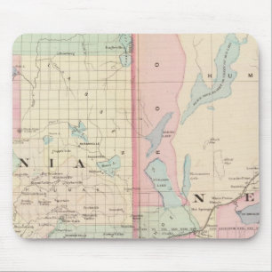 Calif, Nev north Mouse Pad