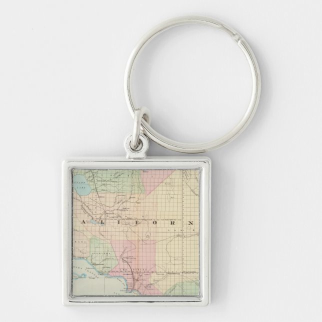 Calif, Nev south Key Ring (Front)