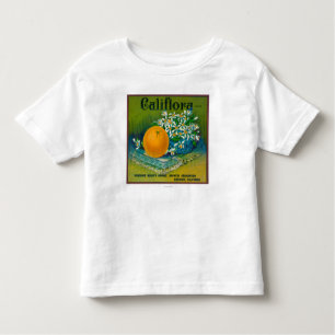 Califlora Orange LabelRiverside, CA Toddler T-Shirt