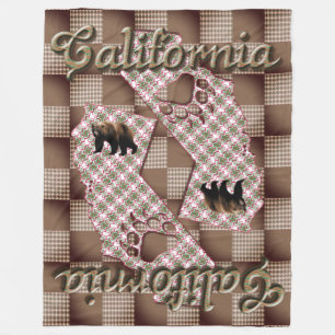 California2025 Fleece Blanket