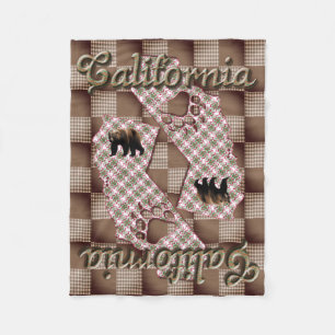 California2025-small Fleece Blanket