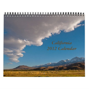 California 2012 Calendar